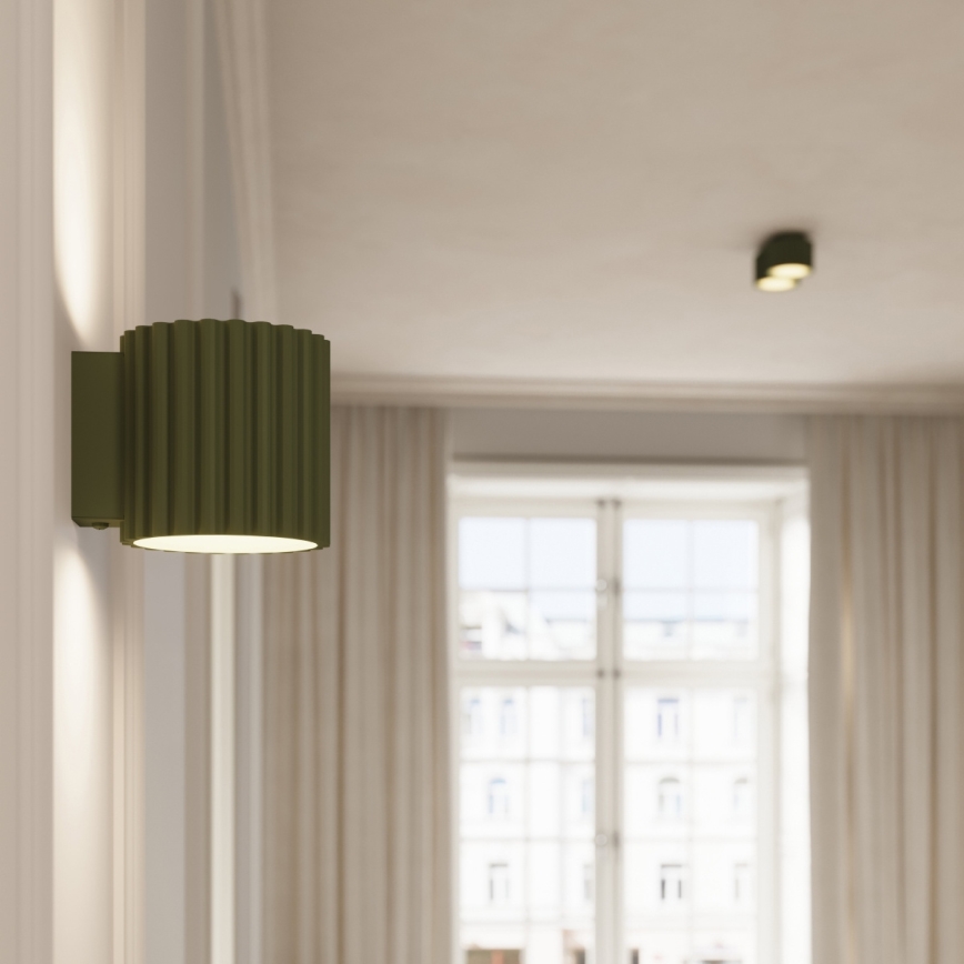 Spotleuchte AURA 2xGX53/10W/230V grün