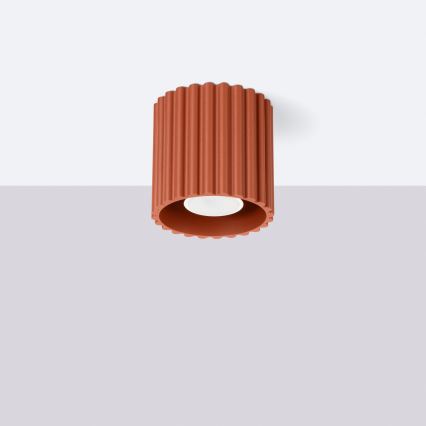 Spotleuchte AURA 1x GU10/10W/230V Ø 10 cm orange