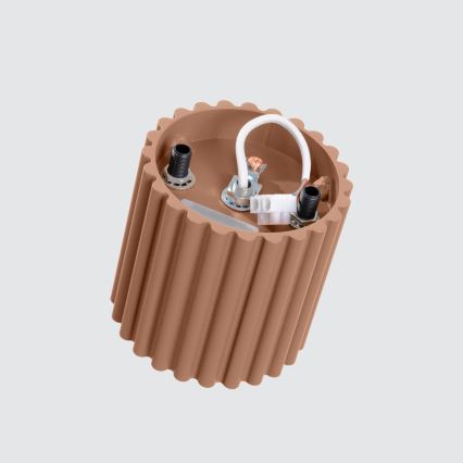 Spotleuchte AURA 1xGU10/10W/230V Ø 10 cm braun