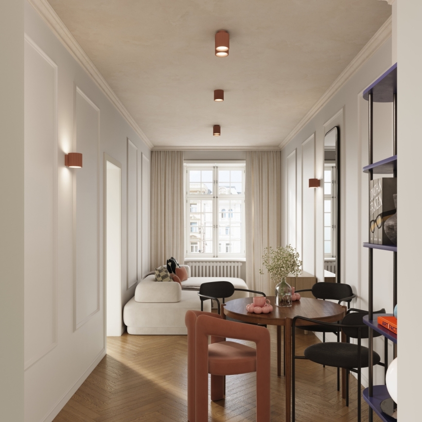 Wandleuchte AURA 1xG9/10W/230V braun