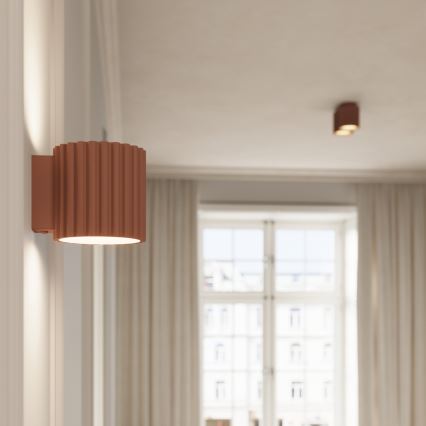 Wandleuchte AURA 1xG9/10W/230V braun