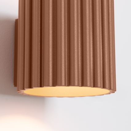 Wandleuchte AURA 1xG9/10W/230V braun