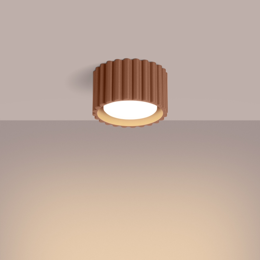 Spotleuchte AURA 1xGX53/10W/230V 6 cm braun