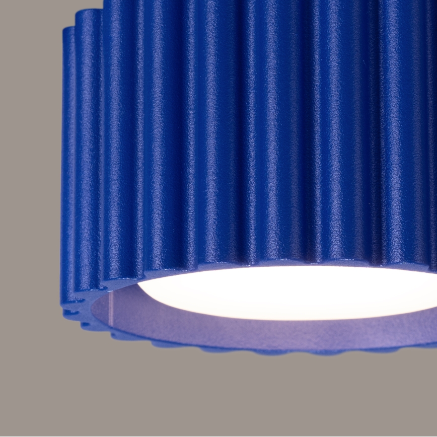 Einbauleuchte AURA 1xGX53/10W/230V, Ø 10 cm, blau