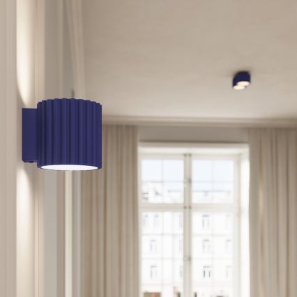Deckenspot AURA 2xGX53/10W/230V blau