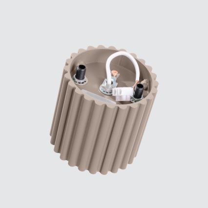 Einbaustrahler AURA 1xGU10/10W/230V, Ø 10 cm, taupe