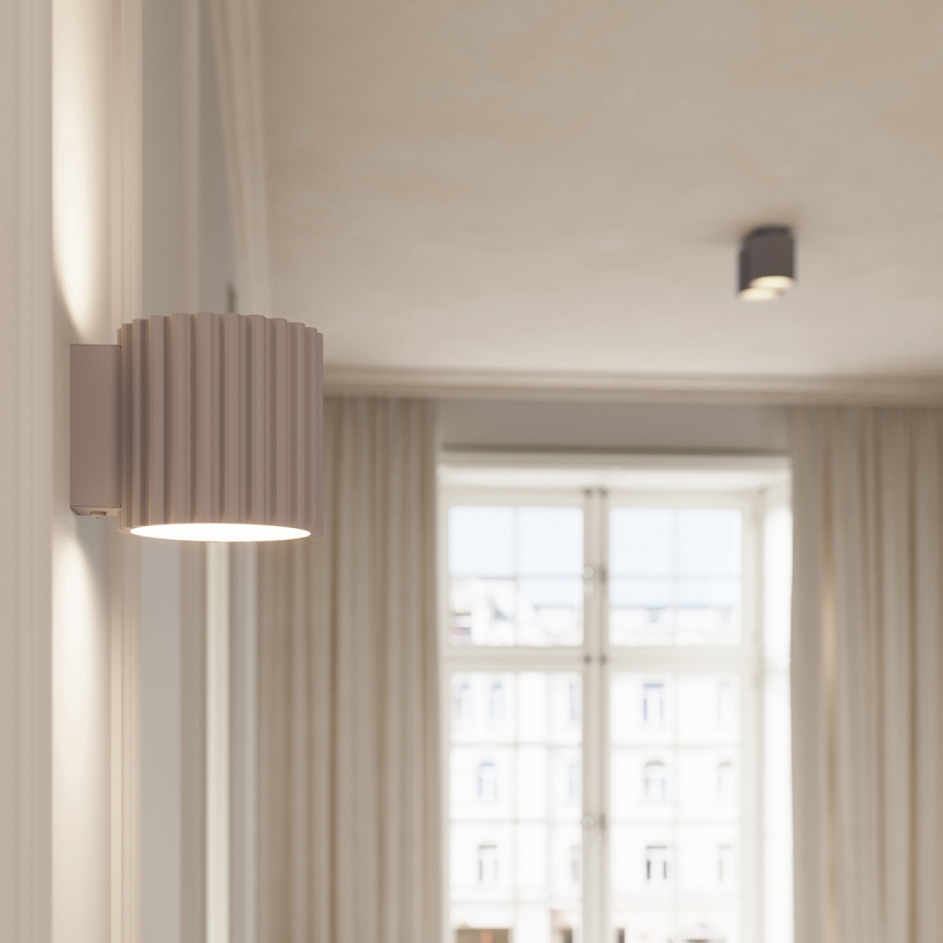 Deckenspot AURA 2xGU10/10W/230V taupe