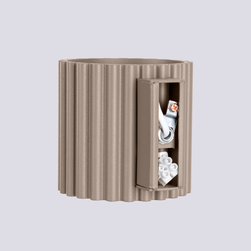 Wandleuchte AURA 1xG9/10W/230V taupe