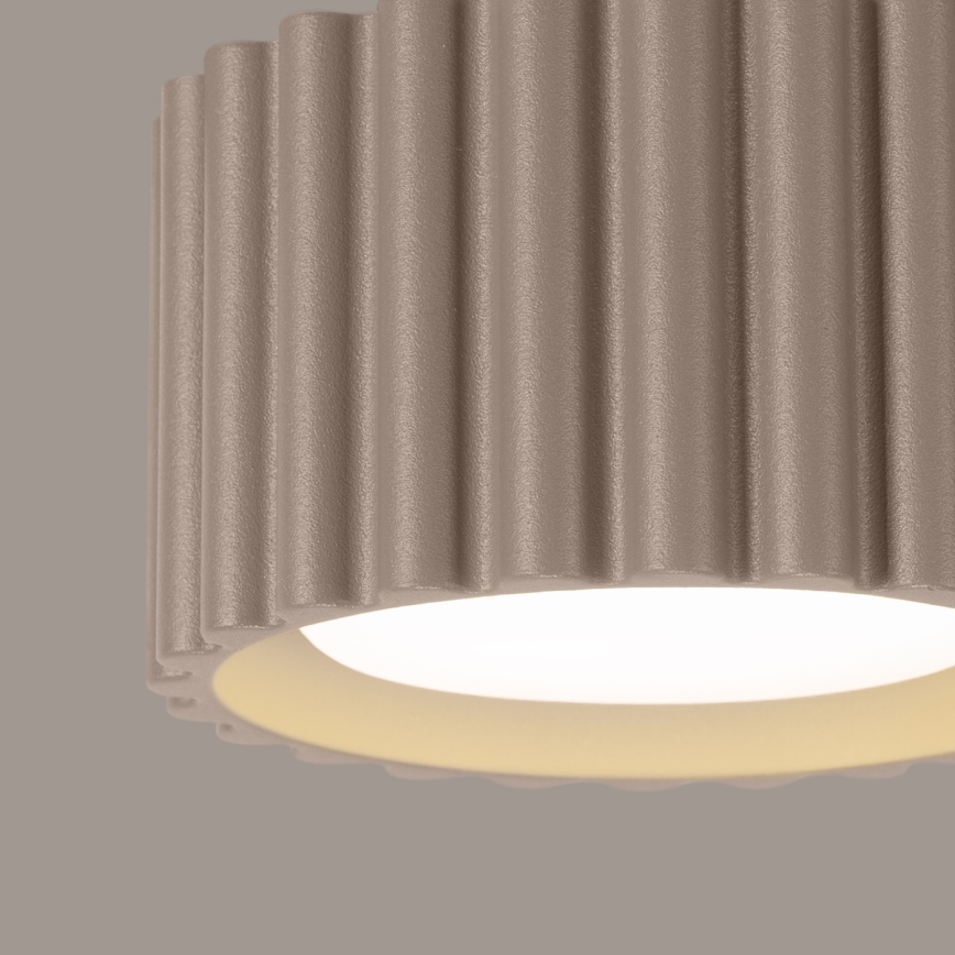 Spotleuchte AURA 1xGX53/10W/230V Ø 10 cm taupe