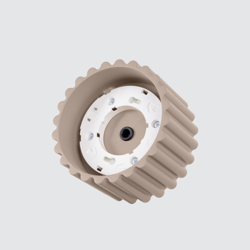 Spotleuchte AURA 1xGX53/10W/230V Ø 10 cm taupe