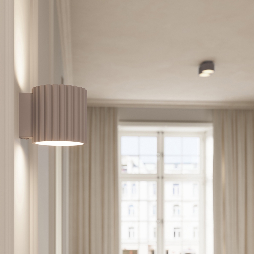 Deckenstrahler AURA 2xGX53/10W/230V taupe