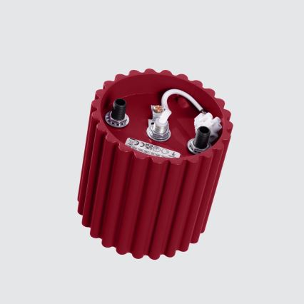 Einbaustrahler AURA 1x GU10/10W/230V Ø 10 cm rot
