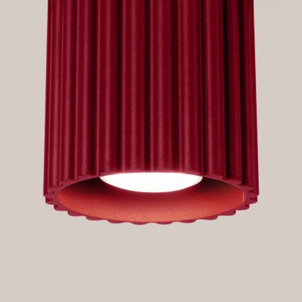 Spotleuchte AURA 1xGU10/10W/230V 10 cm rot