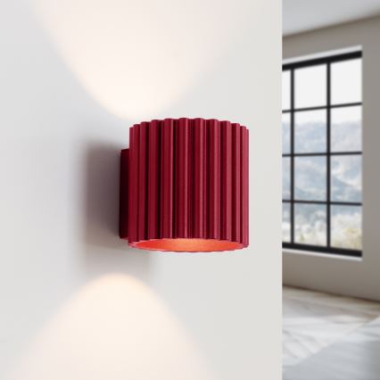 Wandleuchte AURA 1xG9/10W/230V, rot