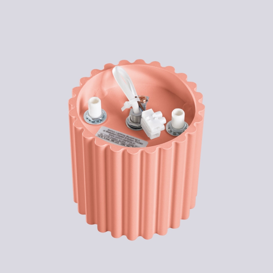 Spotleuchte AURA 1xGU10/10W/230V Ø 10 cm rosa