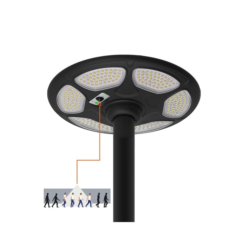 SOLSUMI LED/25W/3,2V IP54 Solarlampe mit Sensor 25000 mAh + Fernbedienung