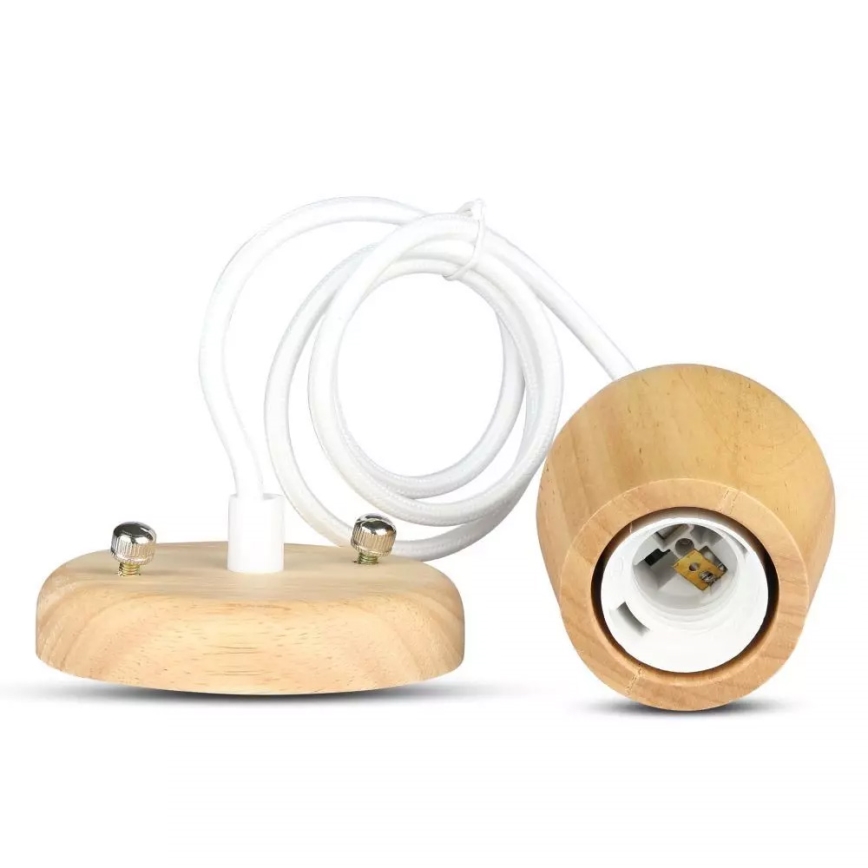 Speisekabel 1xE27/60W/230V weiß