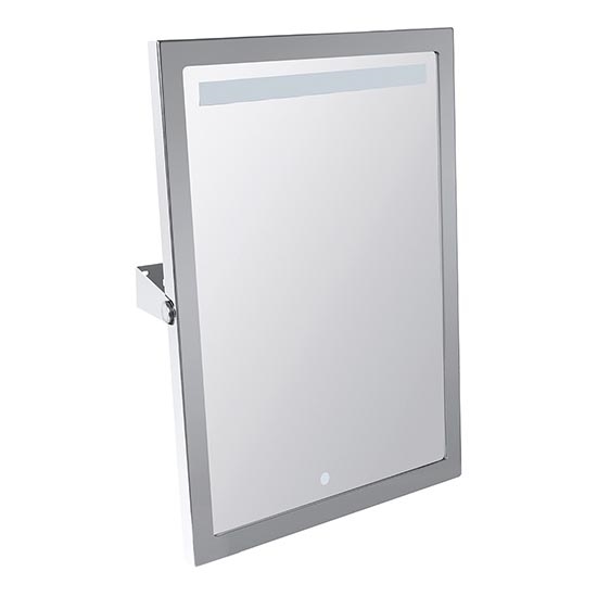 Spiegel 40x60 cm Edelstahl/silber