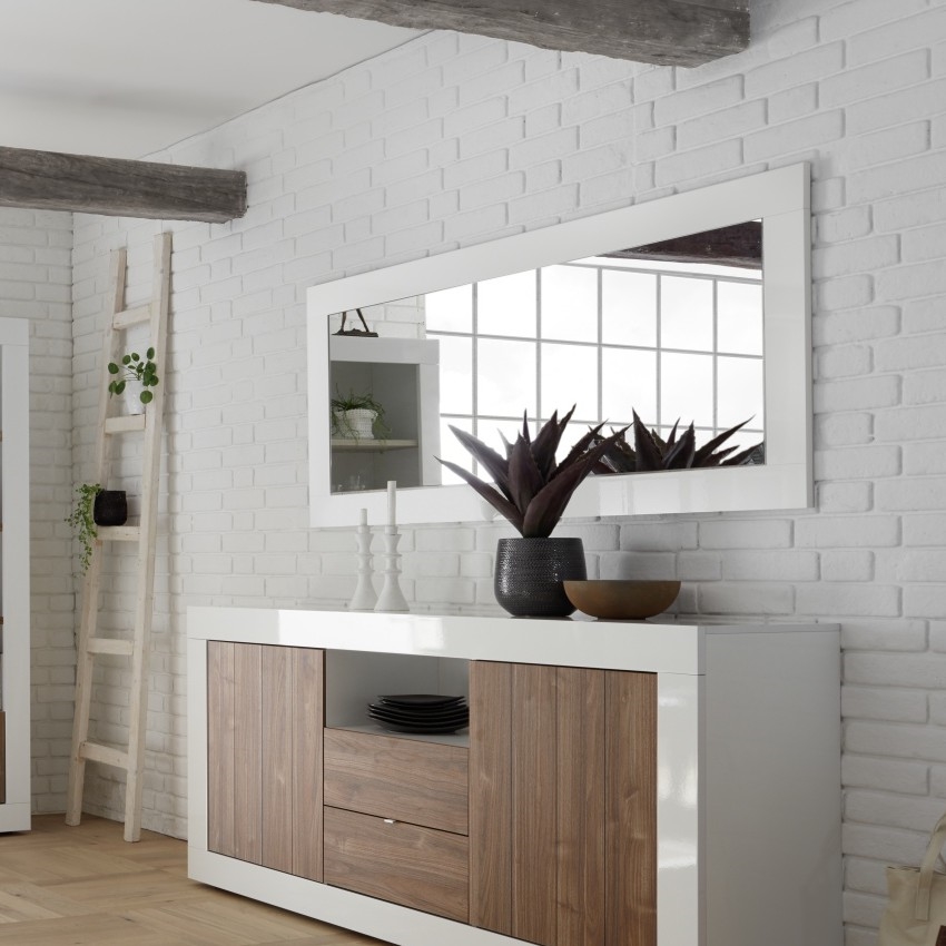 Spiegel FINERA 75x170 cm weiß