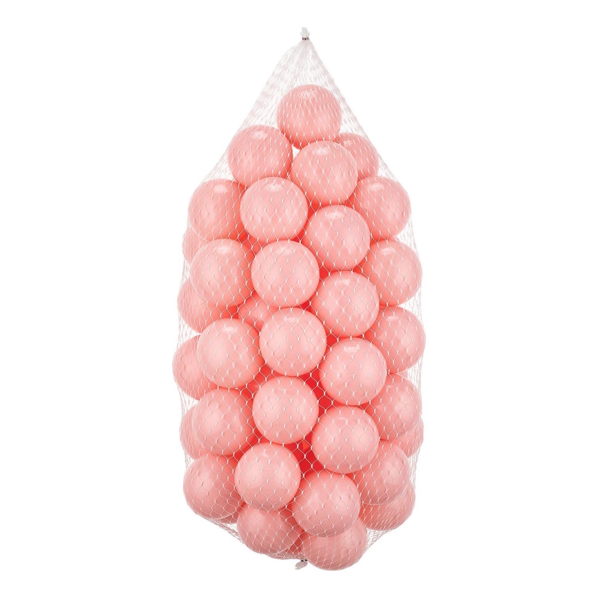 Spielbälle aus Kunststoff 50 Stück Ø 7 cm rosa