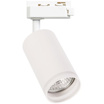 Spot für 1-phasiges Schienensystem PIPE 1xGU10/10W/230V, weiß