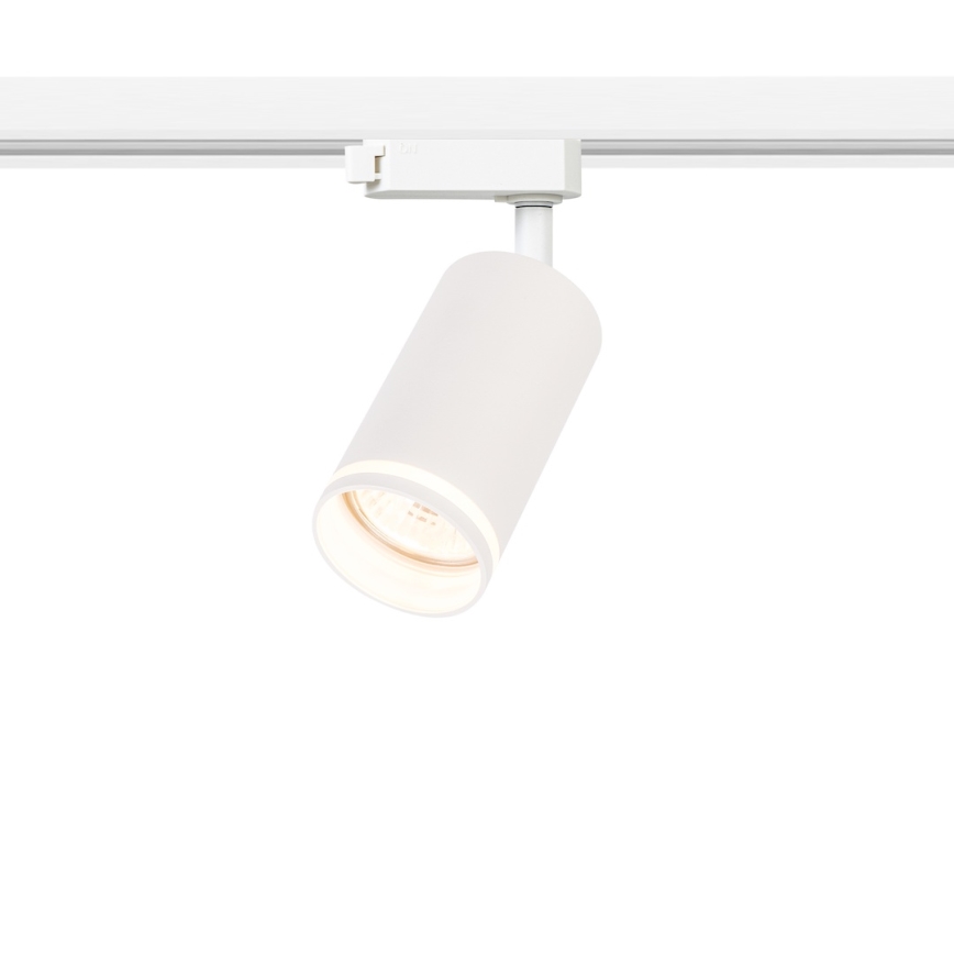 Spot für 1-phasiges Schienensystem PIPE 1xGU10/10W/230V, weiß
