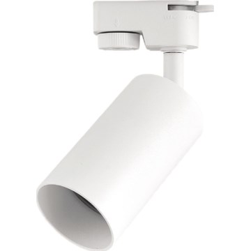 Spot für 1‑Phasen-Schienensystem 1xGU10/10W/230V weiß