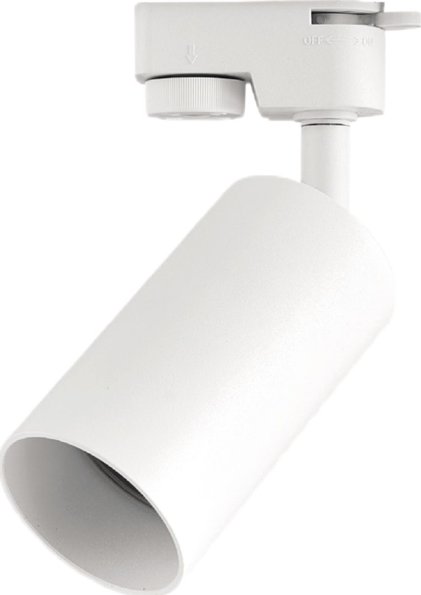 Spot für 1‑Phasen-Schienensystem 1xGU10/10W/230V weiß