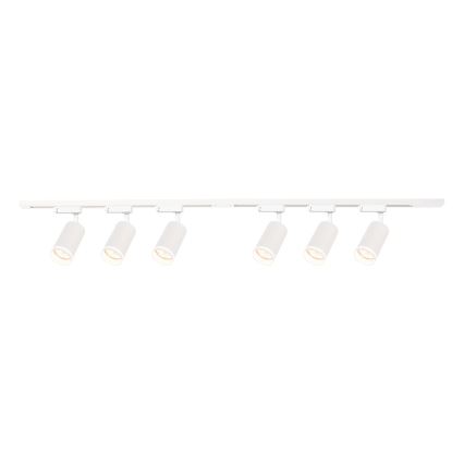 Spot für Schienensystem PIPE 6xGU10/10W/230V weiß