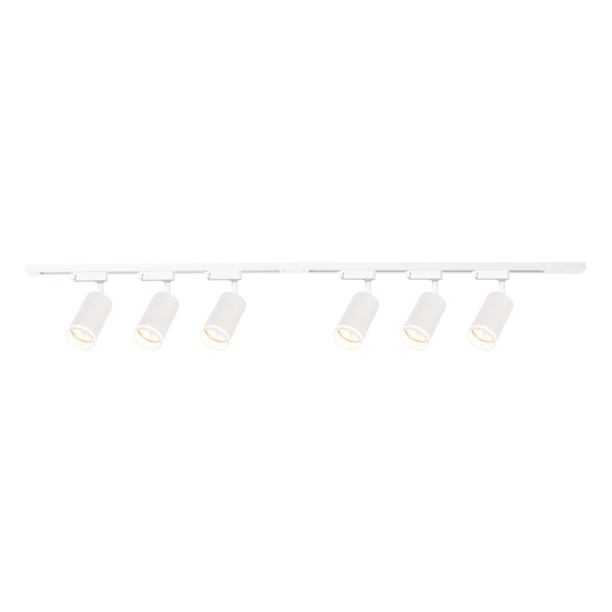 Spot für Schienensystem PIPE 6xGU10/10W/230V weiß