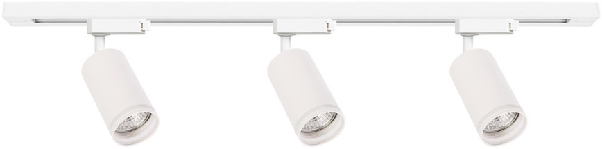 Spot im Schienensystem PIPE 3xGU10/10W/230V, weiß