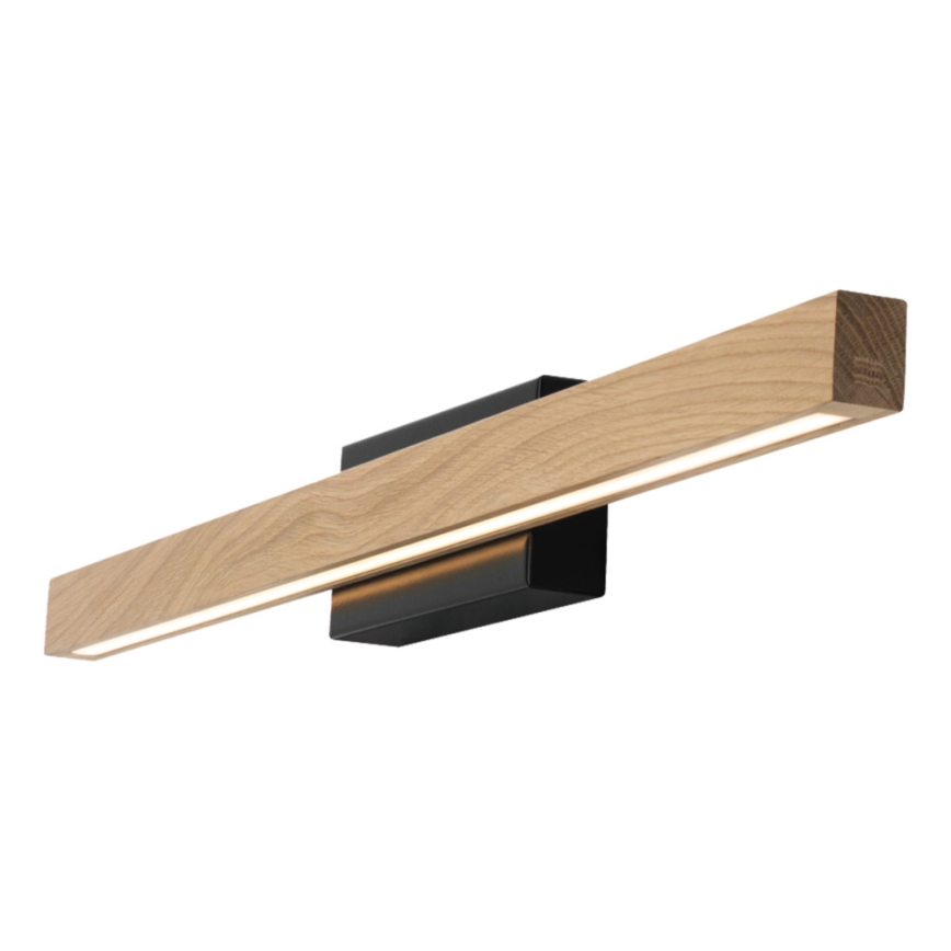 LED Badezimmer-Wandleuchte AQUAVIVA LED/9W/230V 60 cm IP44 Eiche