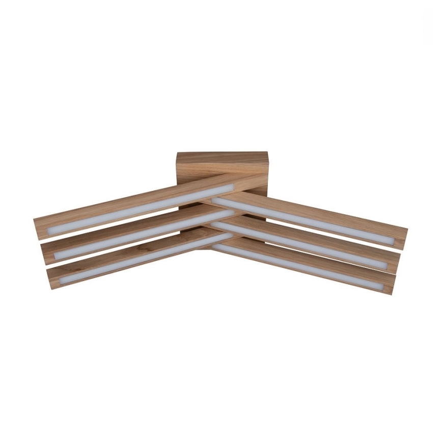 LED-Aufbau-Deckenleuchte LINUS 6xLED/4,5W/230V matt Eiche