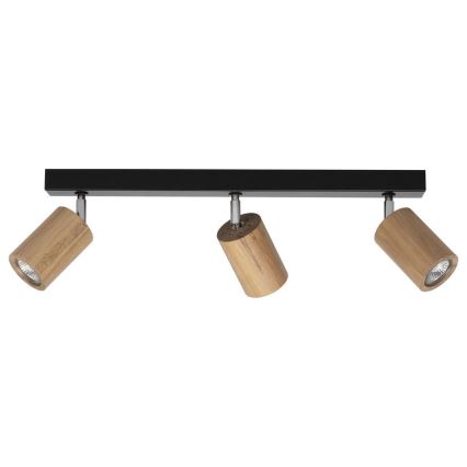 LED-Deckenstrahler MATTI 3xGU10/5W/230V Eiche