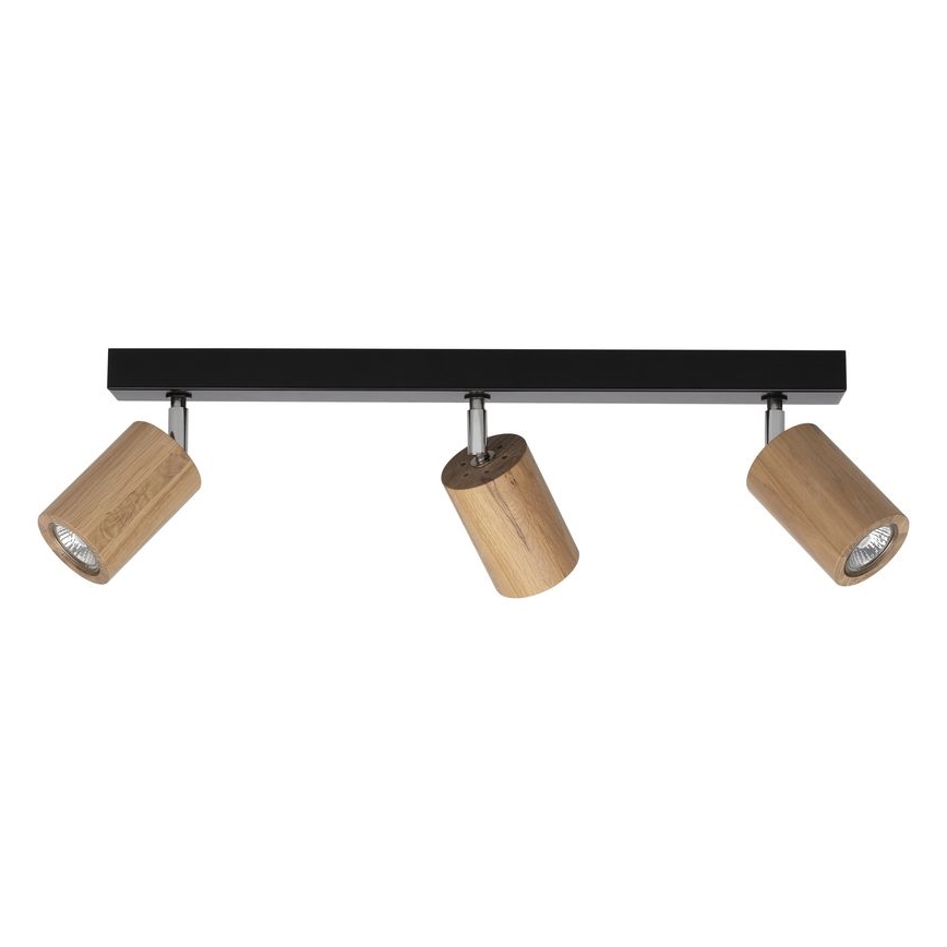 LED-Deckenstrahler MATTI 3xGU10/5W/230V Eiche