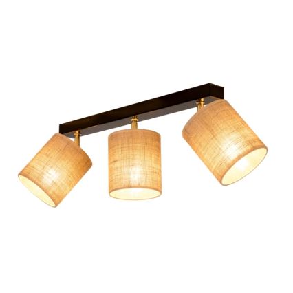 Decken-Einbauleuchte JUTE 3xE27/25W/230V