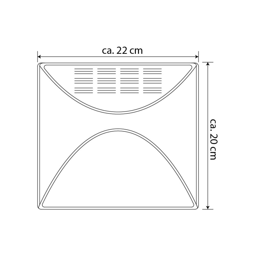 LED Solar-Hausnummer LED/3x0,1W/2,4V 1200 mAh IP44