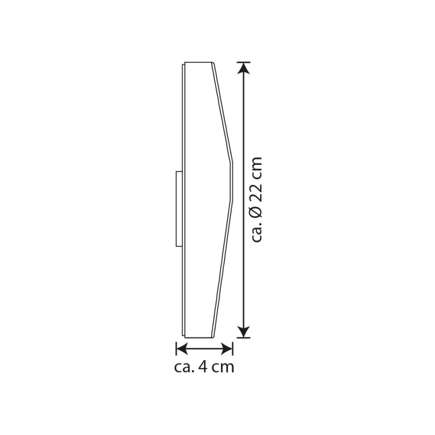 LED Solar-Hausnummer LED/3x0,1W/2,4V 1200 mAh IP44