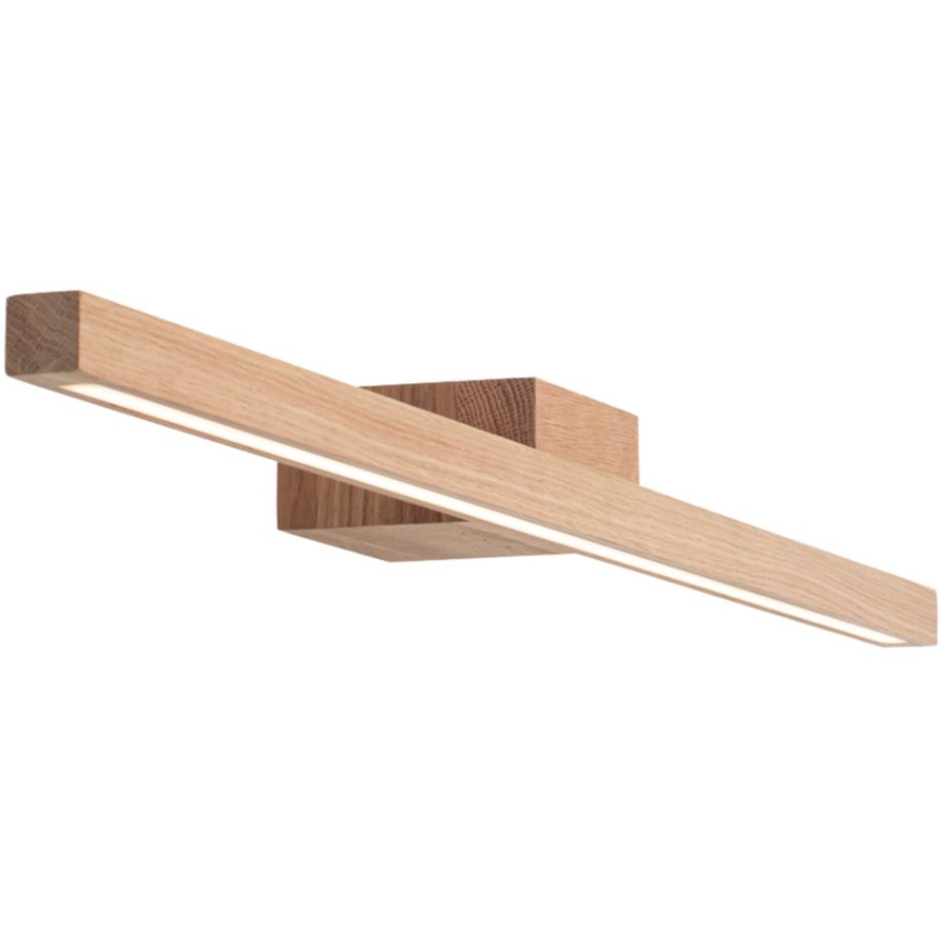 LED Badezimmerspiegelbeleuchtung AQUAVIVA LED/12W/230V 80 cm IP44 Eiche
