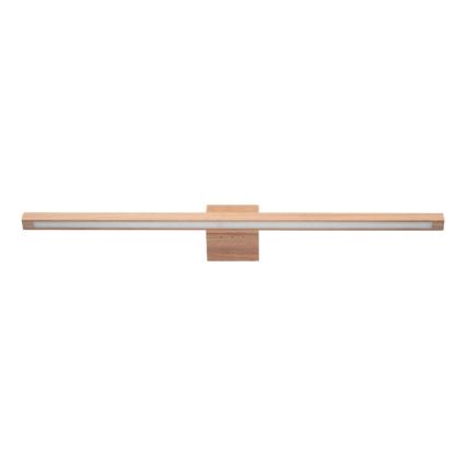 LED Badezimmerspiegelbeleuchtung AQUAVIVA LED/12W/230V 80 cm IP44 Eiche