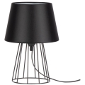 Spot-Light - Tischlampe MANGOO 1xE27/40W/230V schwarz