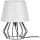 Spot-Light - Tischleuchte MANGOO 1xE27/40W/230V grau/schwarz