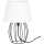 Spot-Light - Tischleuchte MANGOO 1xE27/40W/230V weiß/schwarz – FSC-zertifiziert