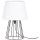 Spot-Light - Tischleuchte MANGOO 1xE27/40W/230V weiß/schwarz – FSC-zertifiziert