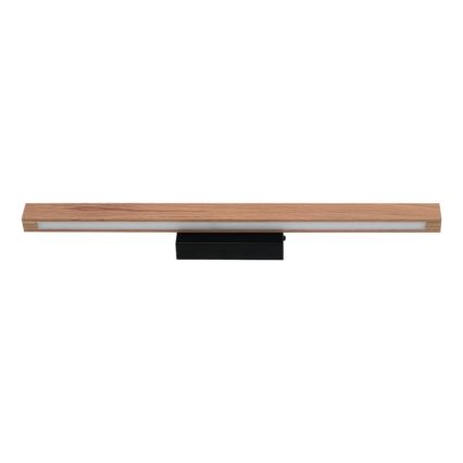 LED Badezimmer-Wandleuchte AQUAVIVA LED/12W/230V 80 cm IP44 Eiche