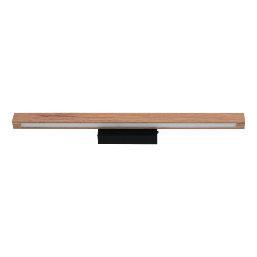 LED Badezimmer-Wandleuchte AQUAVIVA LED/12W/230V 80 cm IP44 Eiche