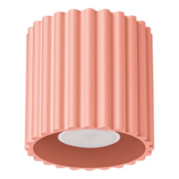 Spotleuchte AURA 1xGU10/10W/230V Ø 10 cm rosa