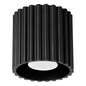 Spotleuchte AURA 1xGU10/10W/230V Ø 10 cm schwarz