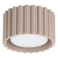 Spotleuchte AURA 1xGX53/10W/230V Ø 10 cm taupe