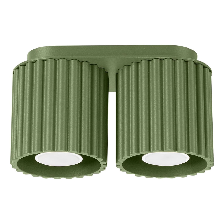 Spotleuchte AURA 2x GU10/10W/230V, grün